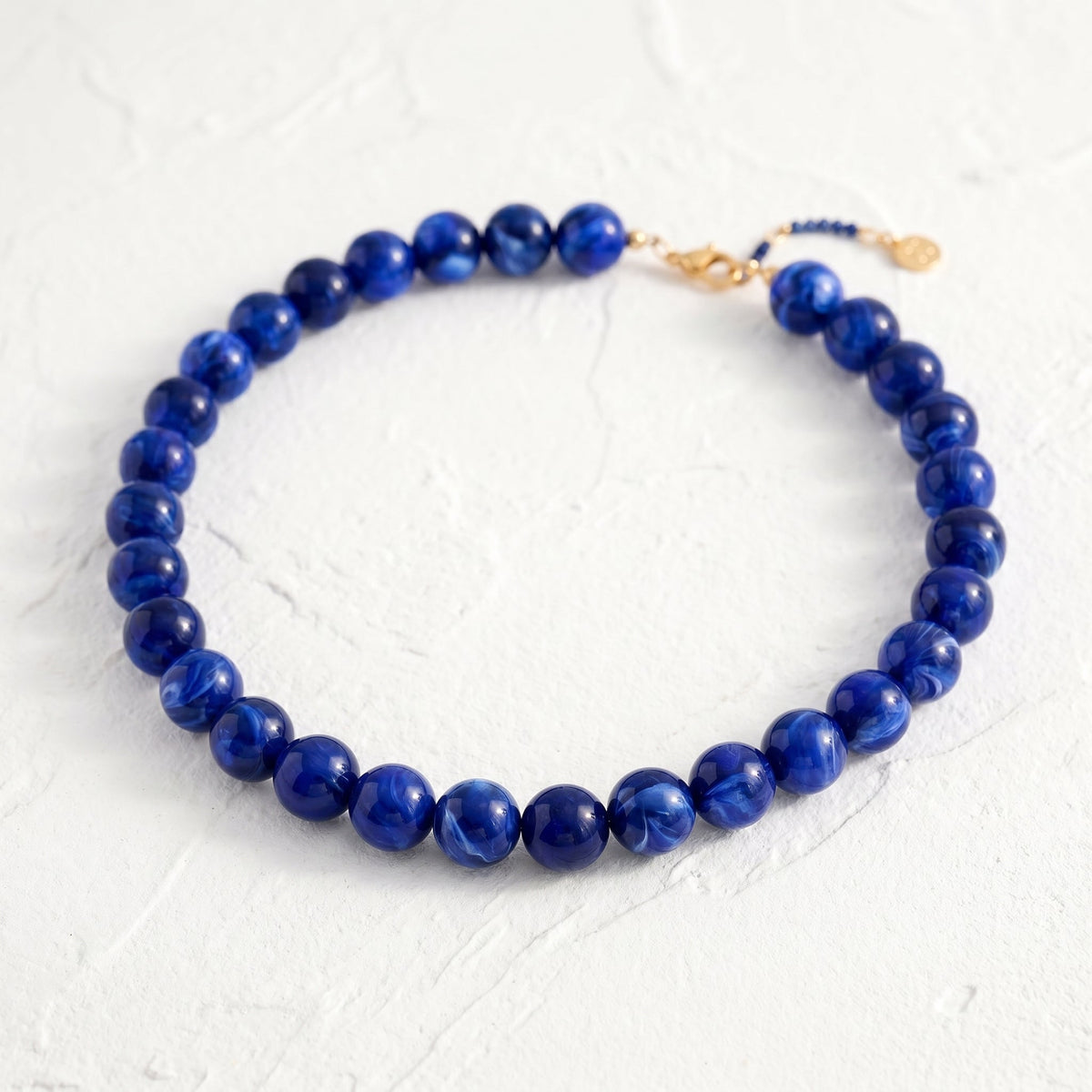 Chunky Coastal Beaded Necklace