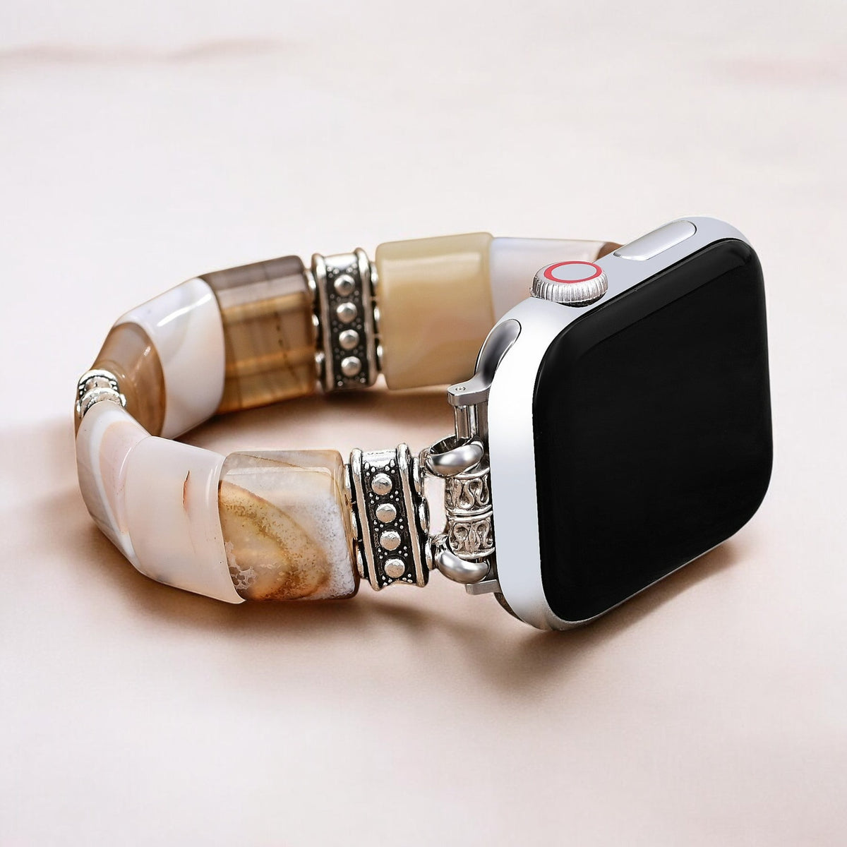 Sacred Sands Agate Stretch Apple Watch Strap