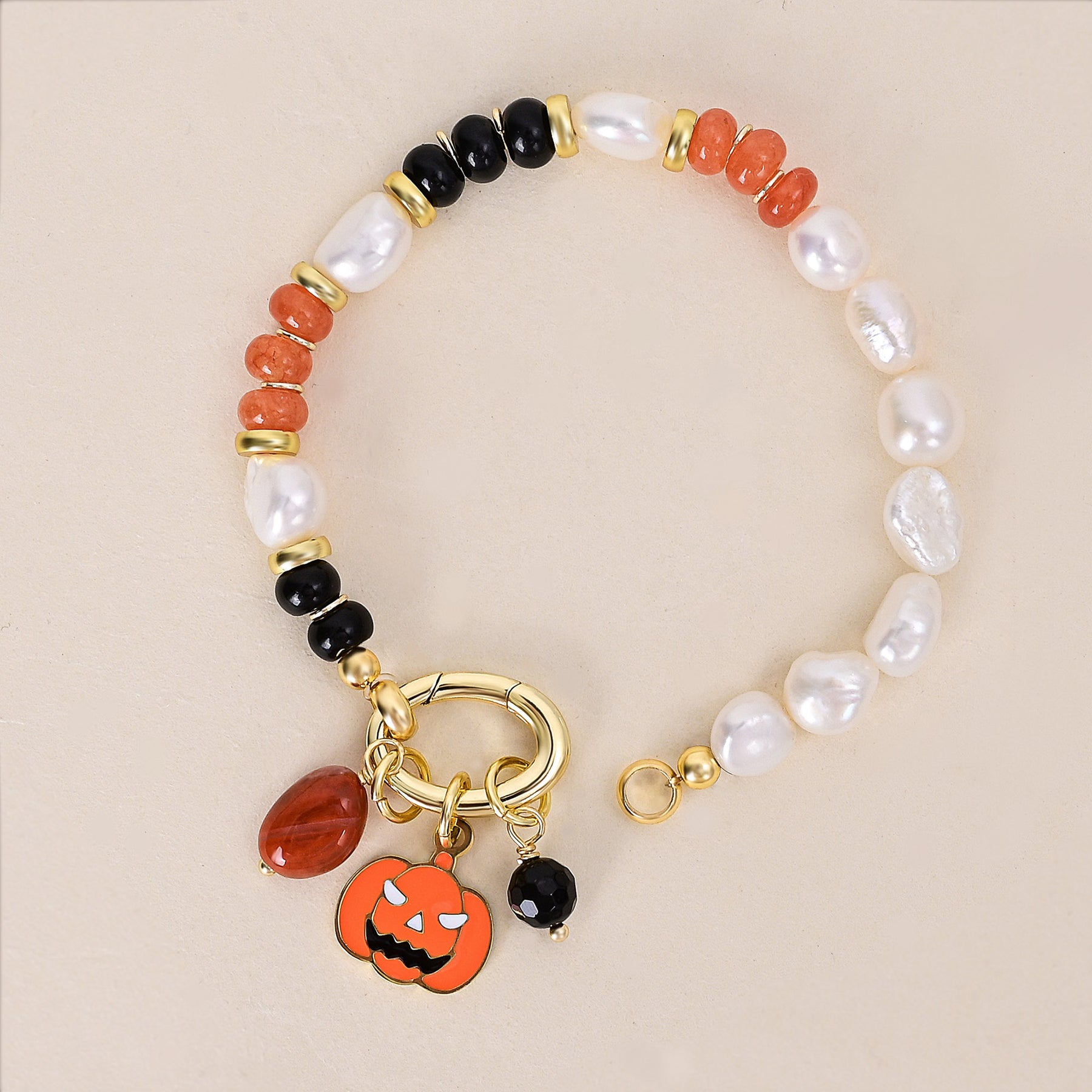 Spooky Charm Halloween Bracelet