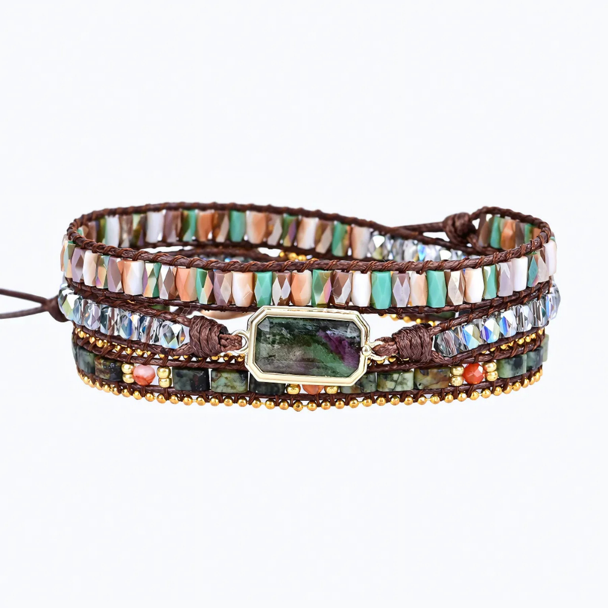 Mystic Earth Wrap Bracelet