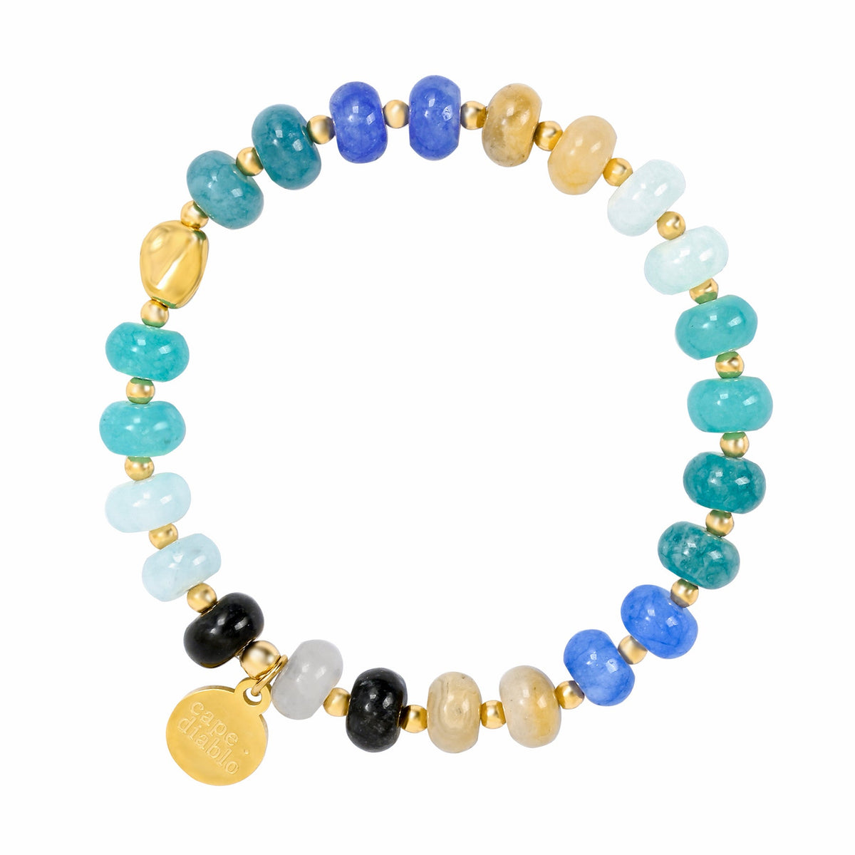 Azure Jade Harmony Bracelet