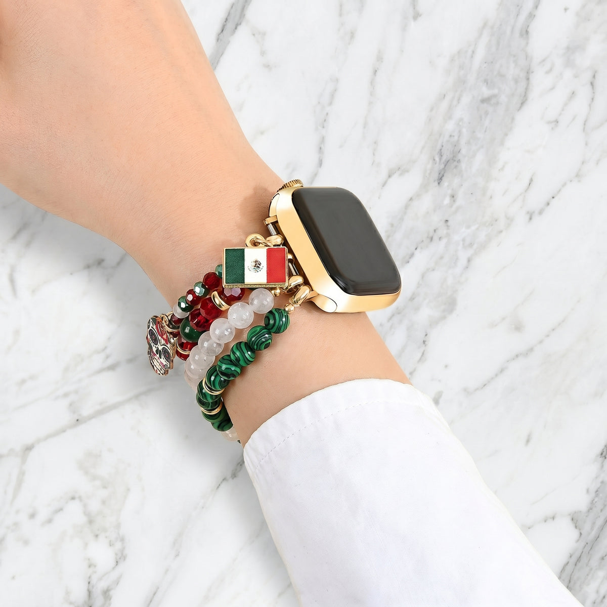 Viva México Stretch Apple Watch Strap