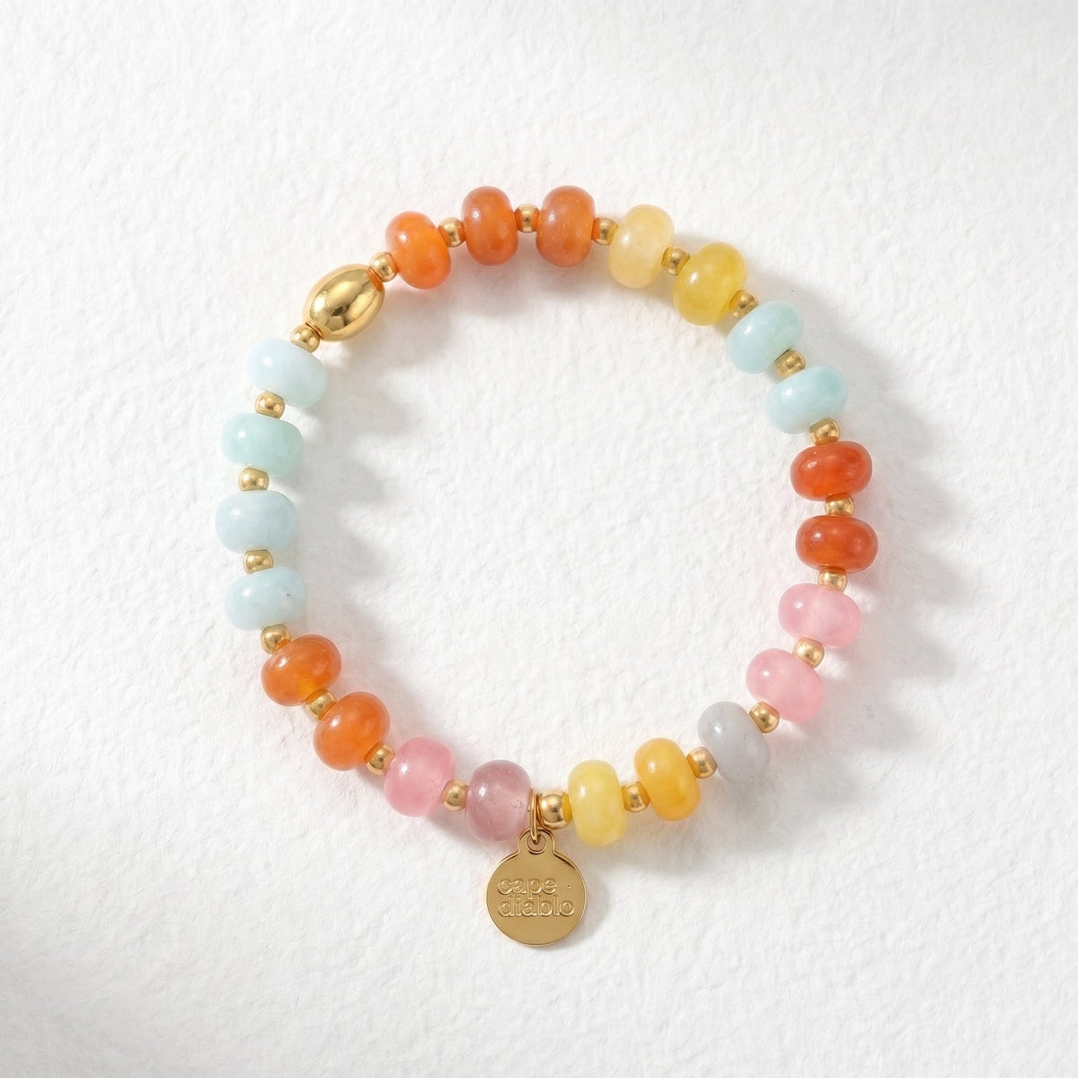 Amber Jade Bloom Bracelet