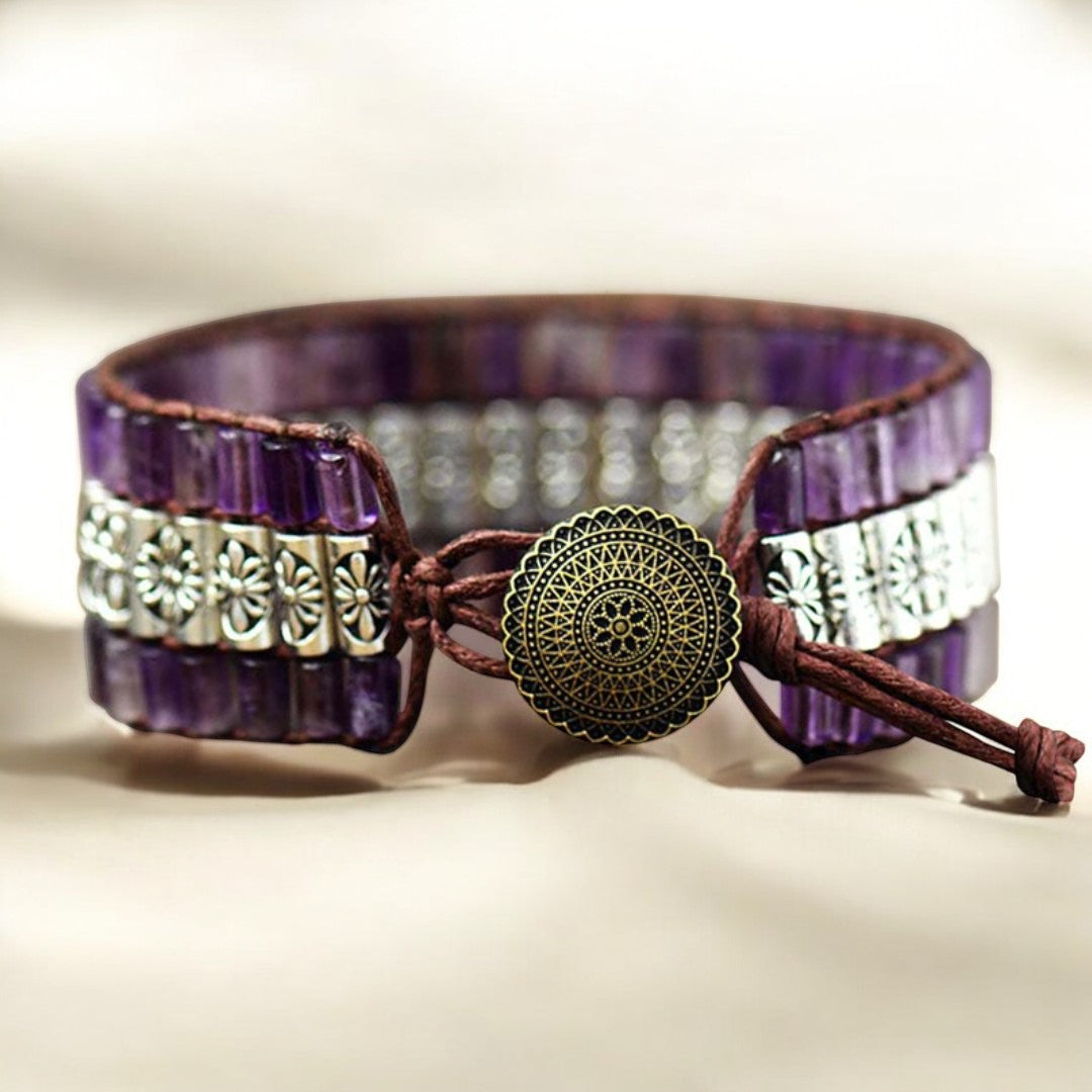 Antique Amethyst Bracelet