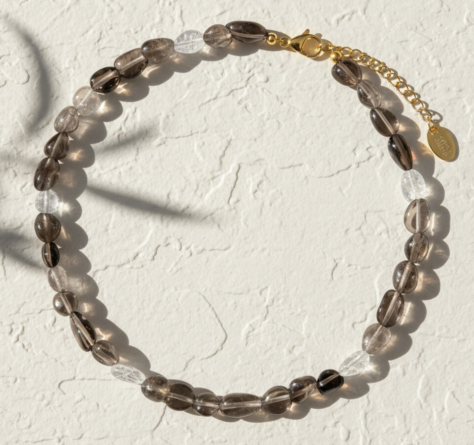 Obsidian Crystal Harmony Necklace