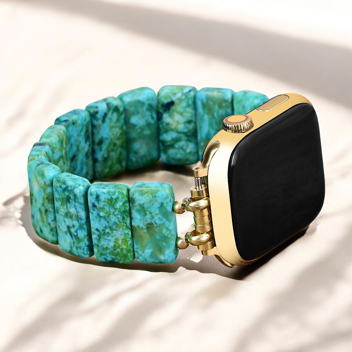Jade Serenity Stretch Apple Watch Strap