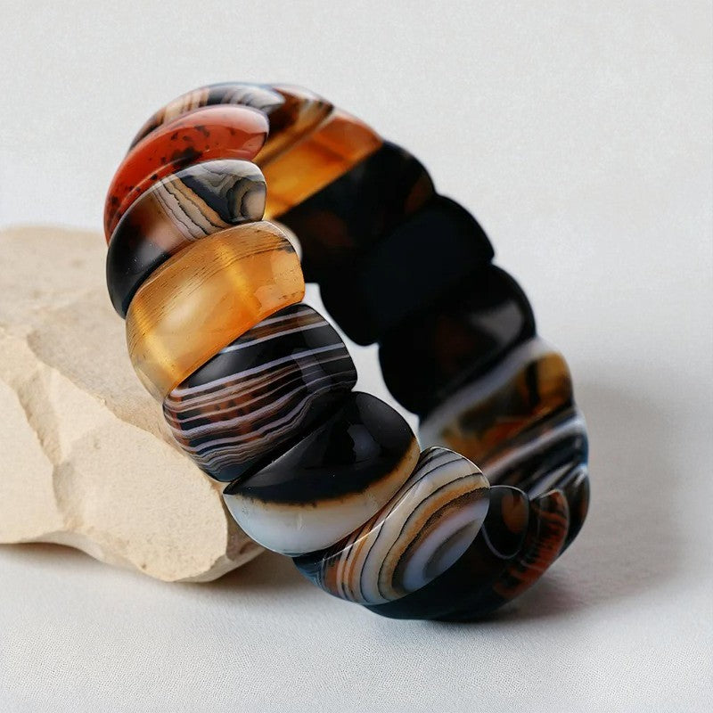 Healing Onyx Chunky Bracelet