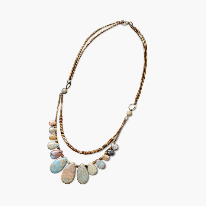 Native Teardrop Choker Necklace - Cape Diablo