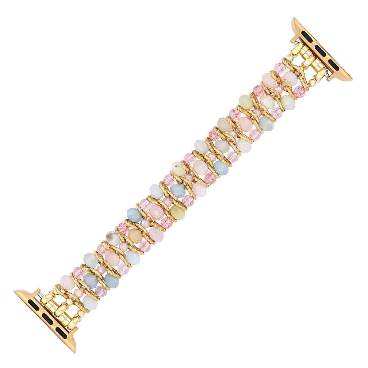 Golden Dawn Braided Stretch Apple Watch Strap