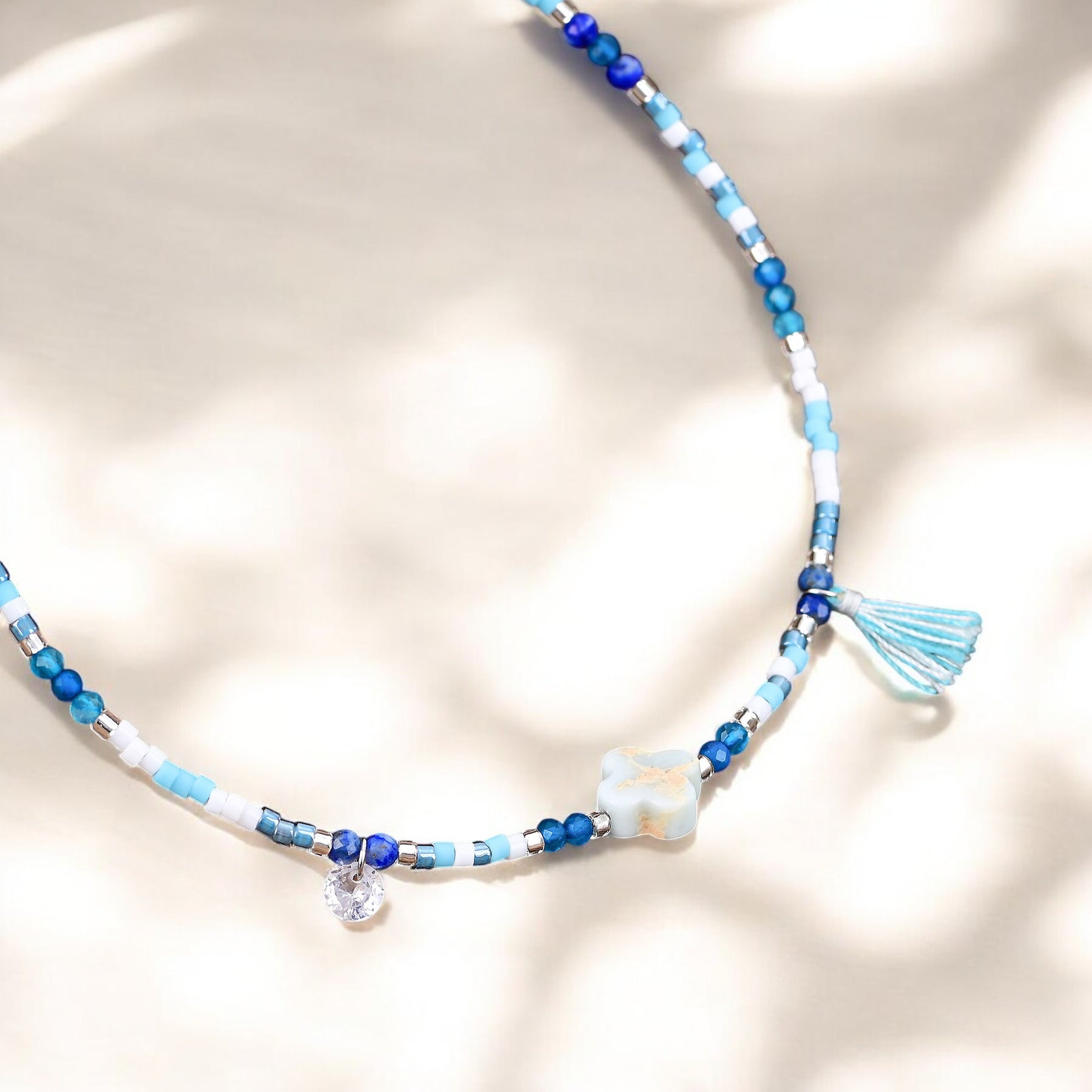 Ocean Breeze Lapis Anklet