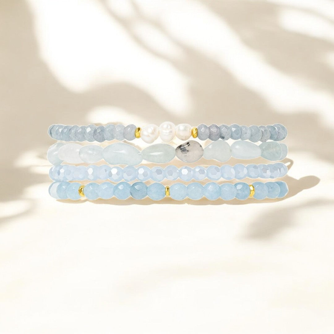 Aquamarine Jade Serenity Apple Watch Strap