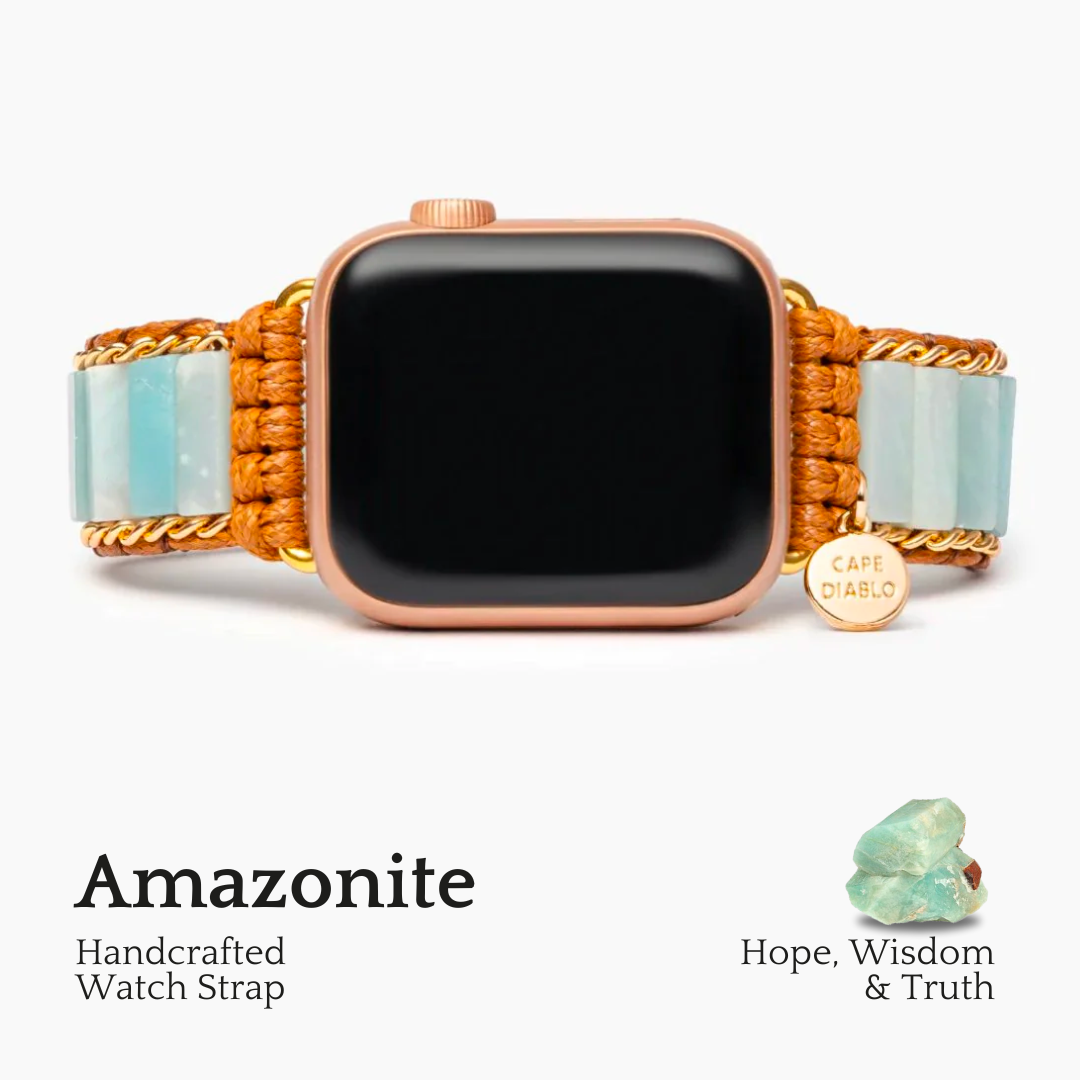 Amazonite Protection Apple Watch Strap