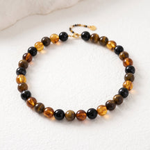 Chunky Coastal Beaded Necklace