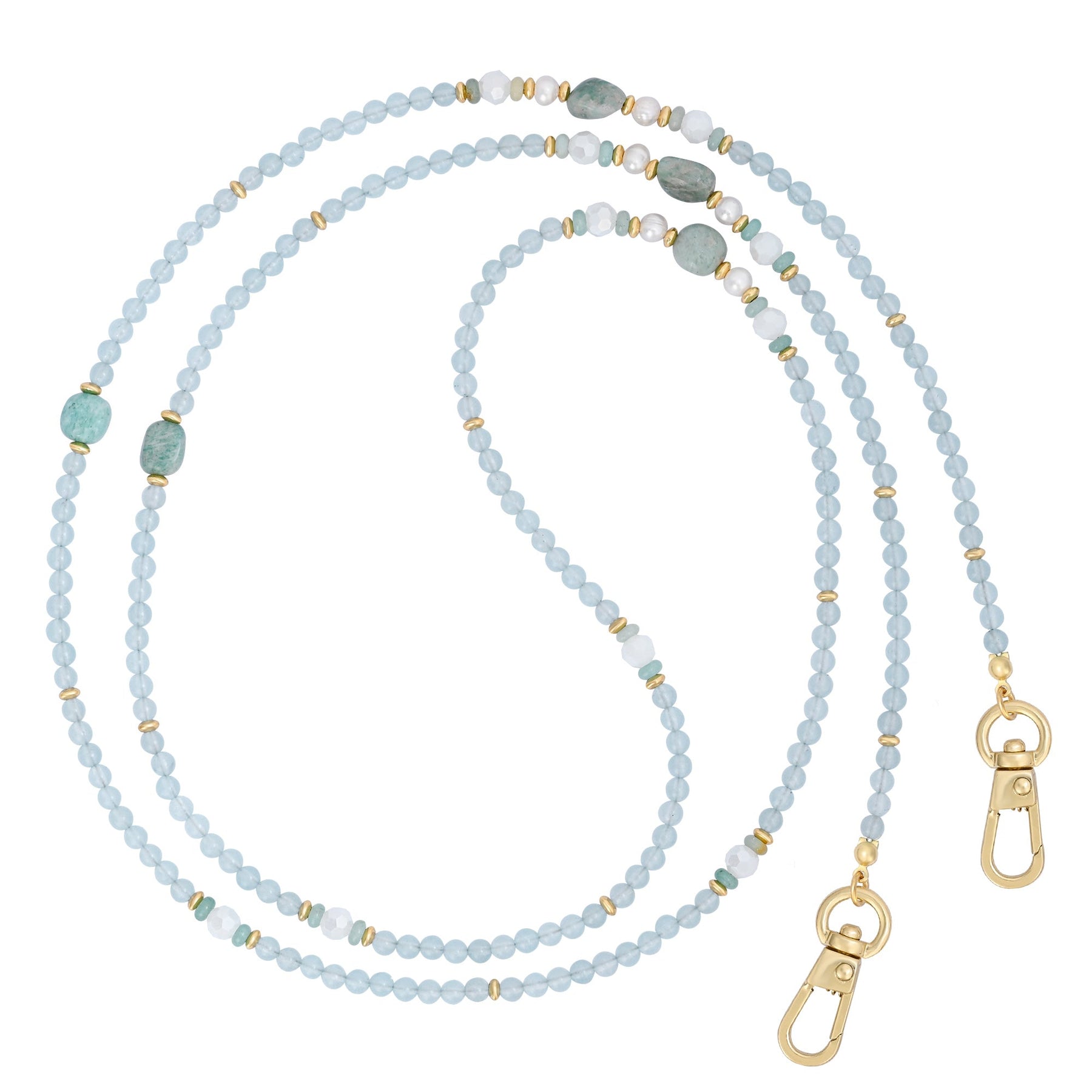 Amazonite Sky Phone Chain