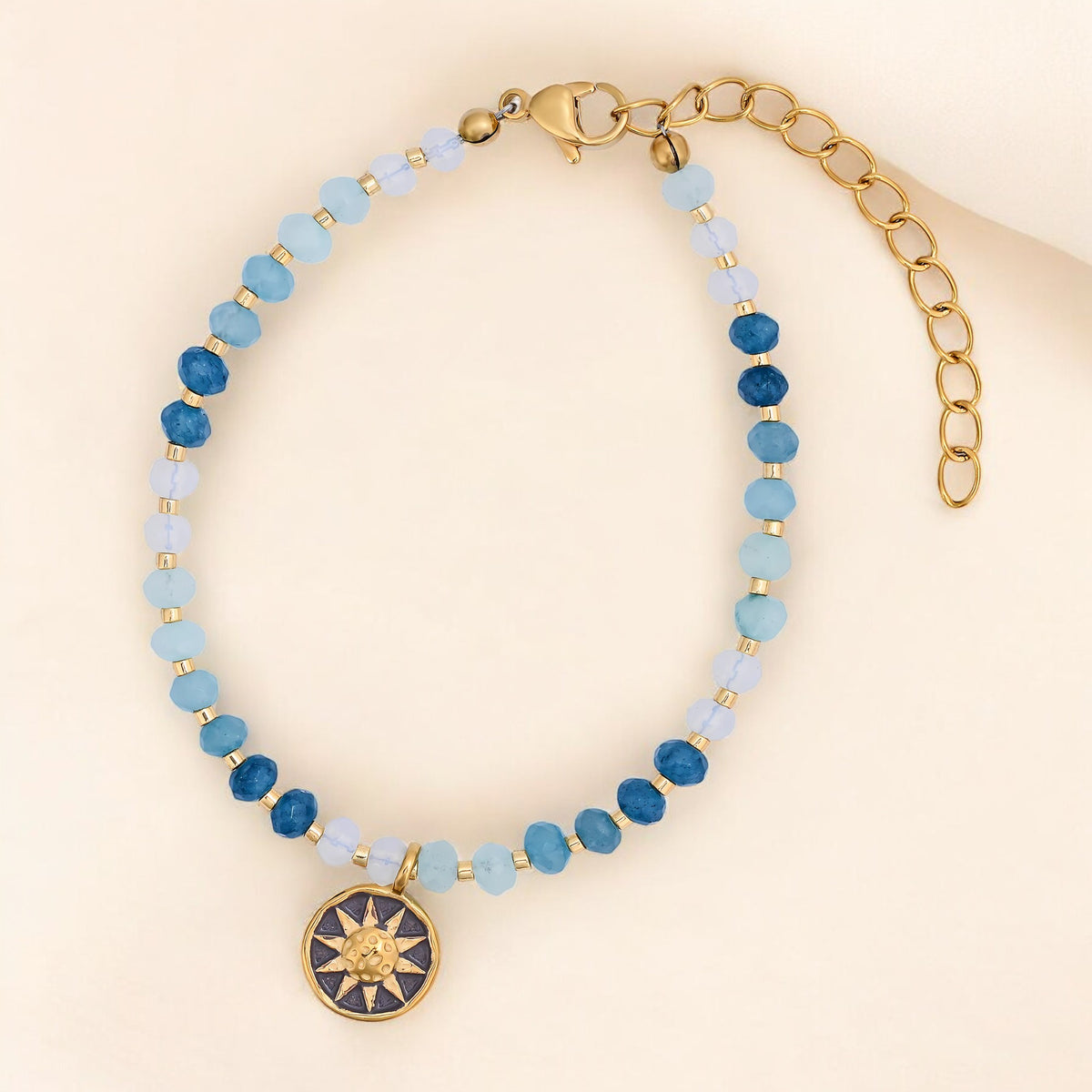 Ocean Glow Jade Bracelet