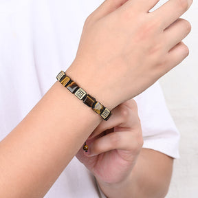 Men’s Yellow Tiger’s Eye Bracelet