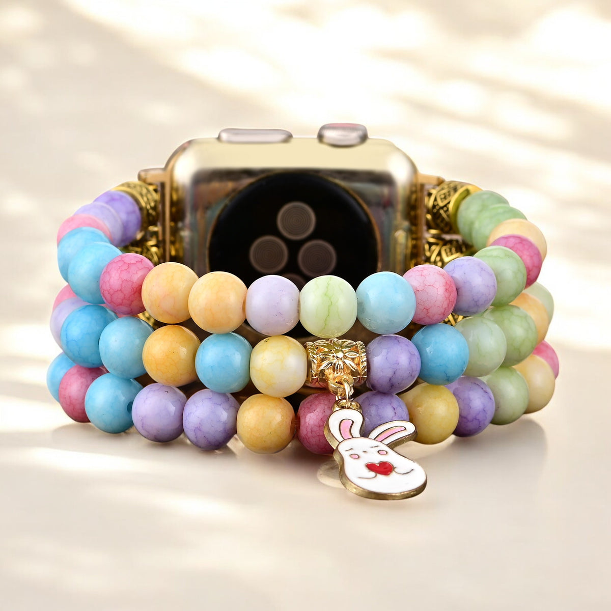 Pastel Paradise Stretch Apple Watch Strap