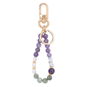 Amethyst Harmony Bag Charm