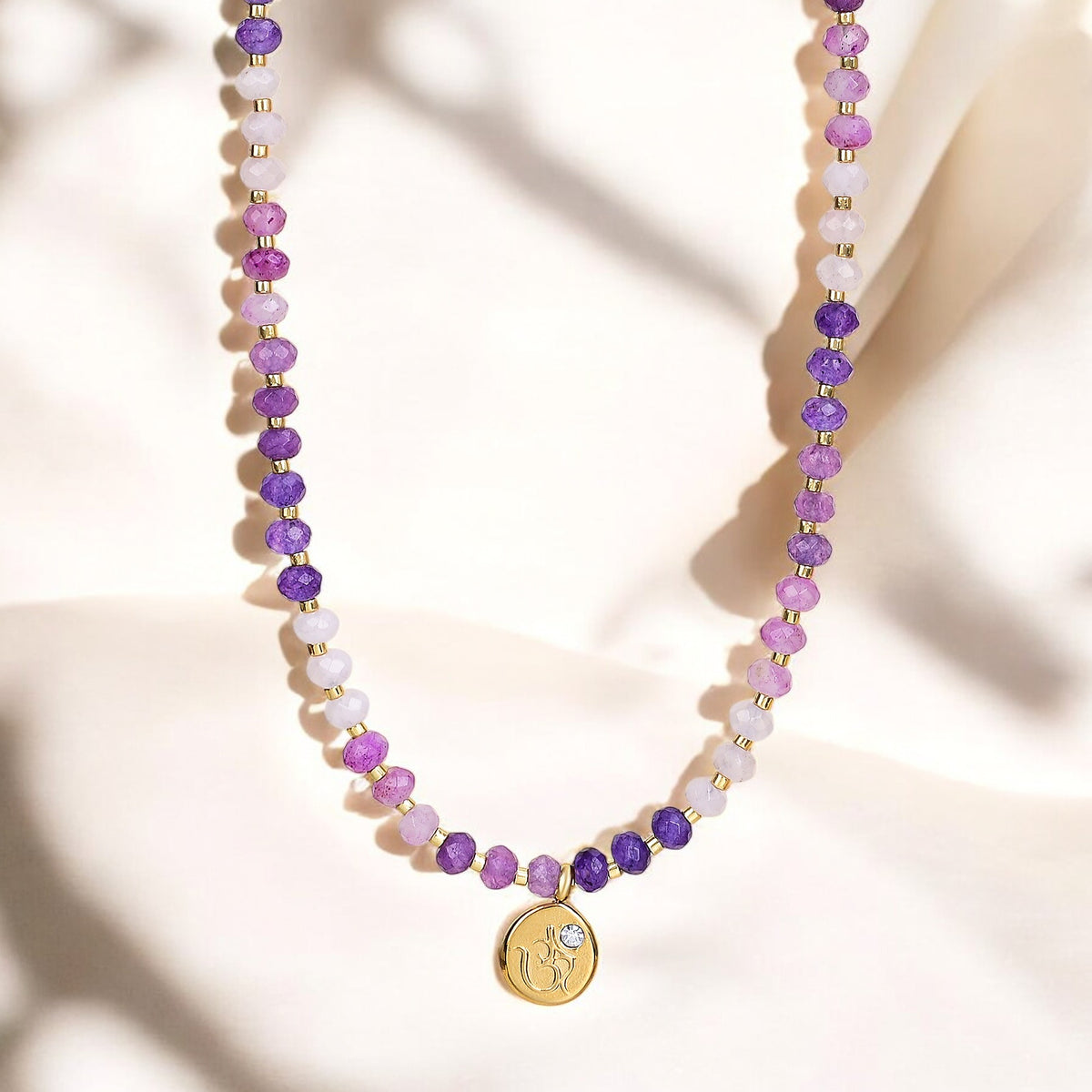 Lavender Bliss Jade Necklace