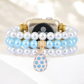 Easter Egg Elegance Stretch Apple Watch Strap