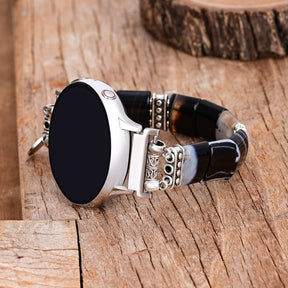 Bohemian Noir Samsung Galaxy Stretch Watch Strap
