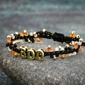 Spooky Boo Halloween Bracelet