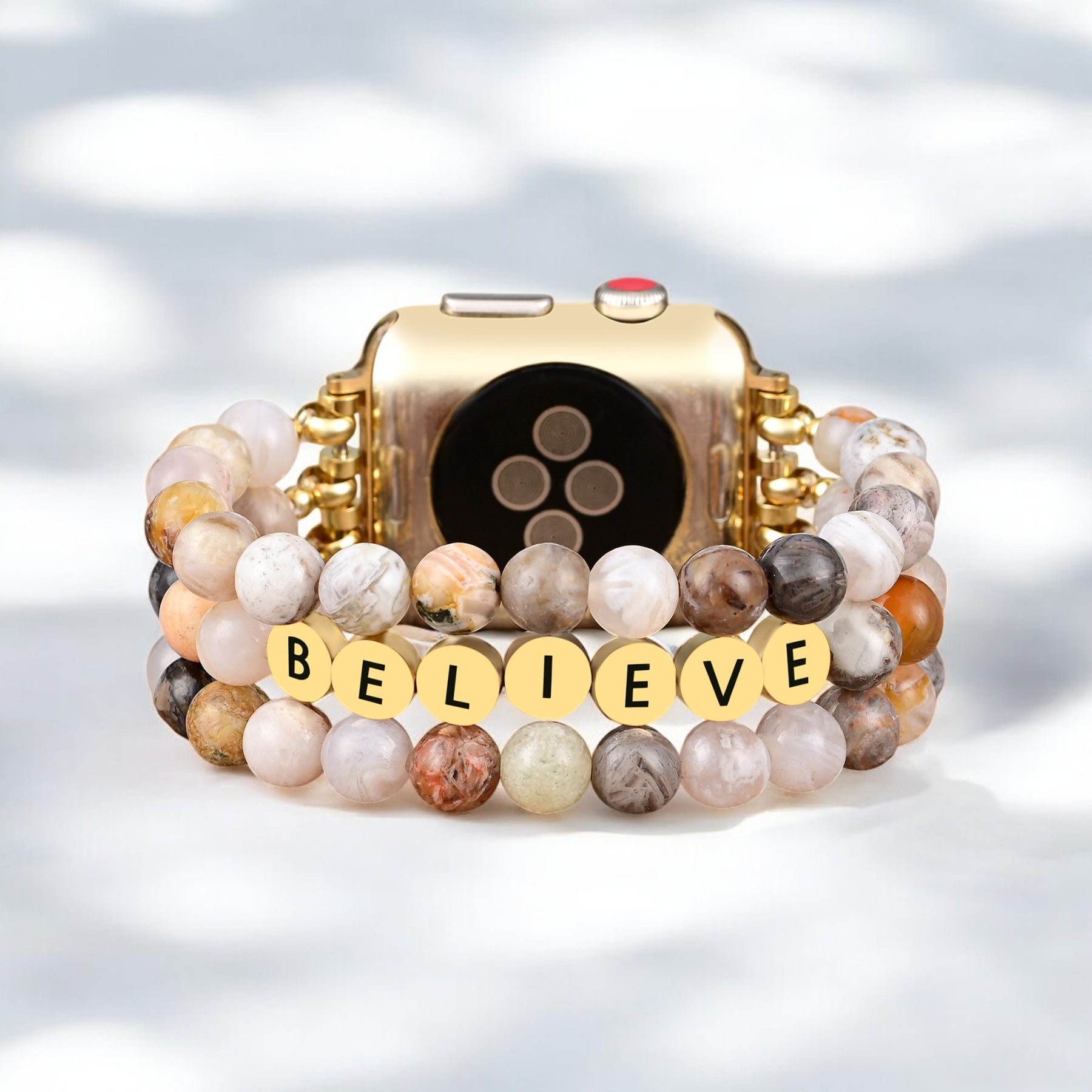 Agate Believe Inspiration Apple Watch Strap