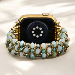 Amazonite Dream Braided Apple Watch Strap
