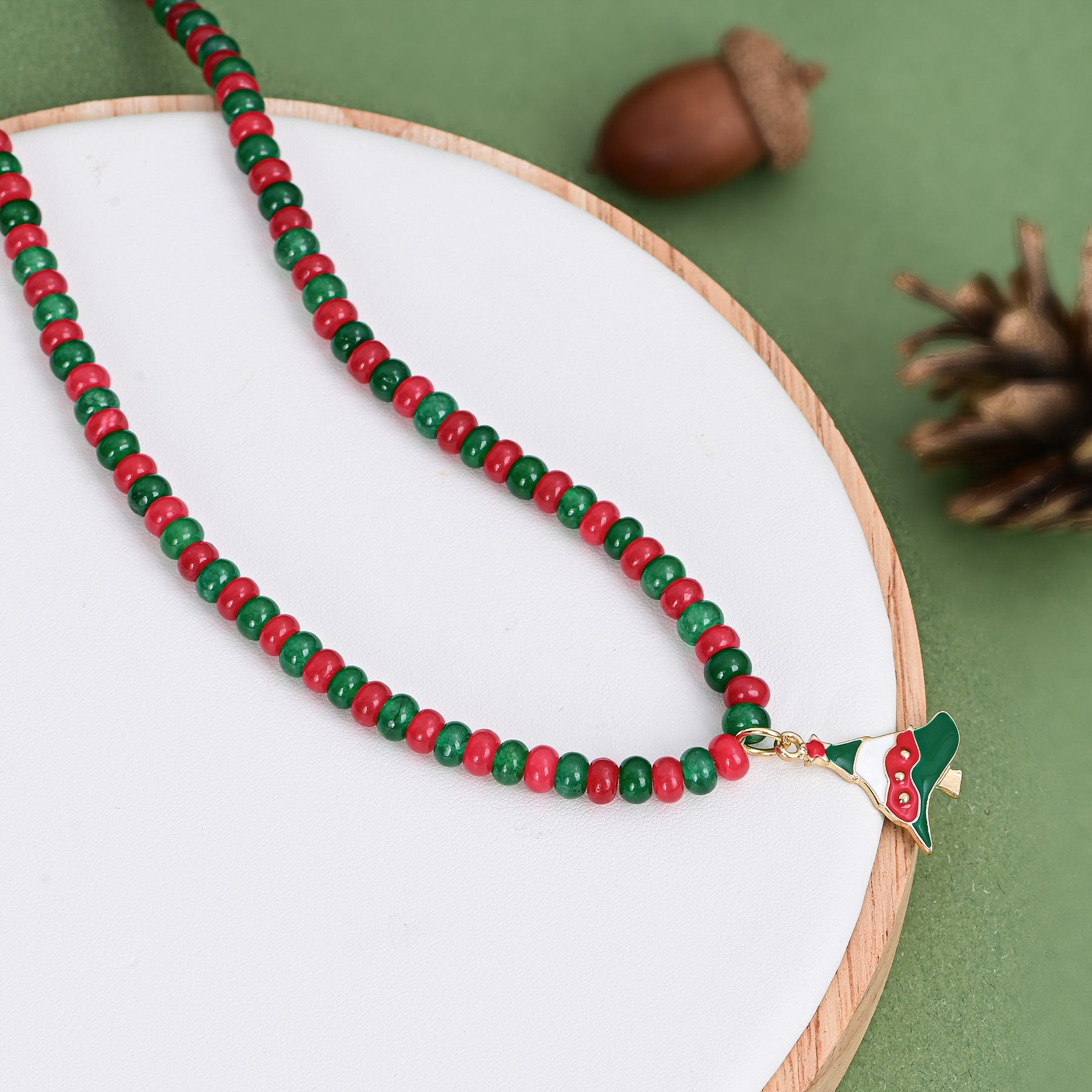 Christmas Tree Glow Necklace