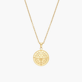 Compass Pendant (Gold)