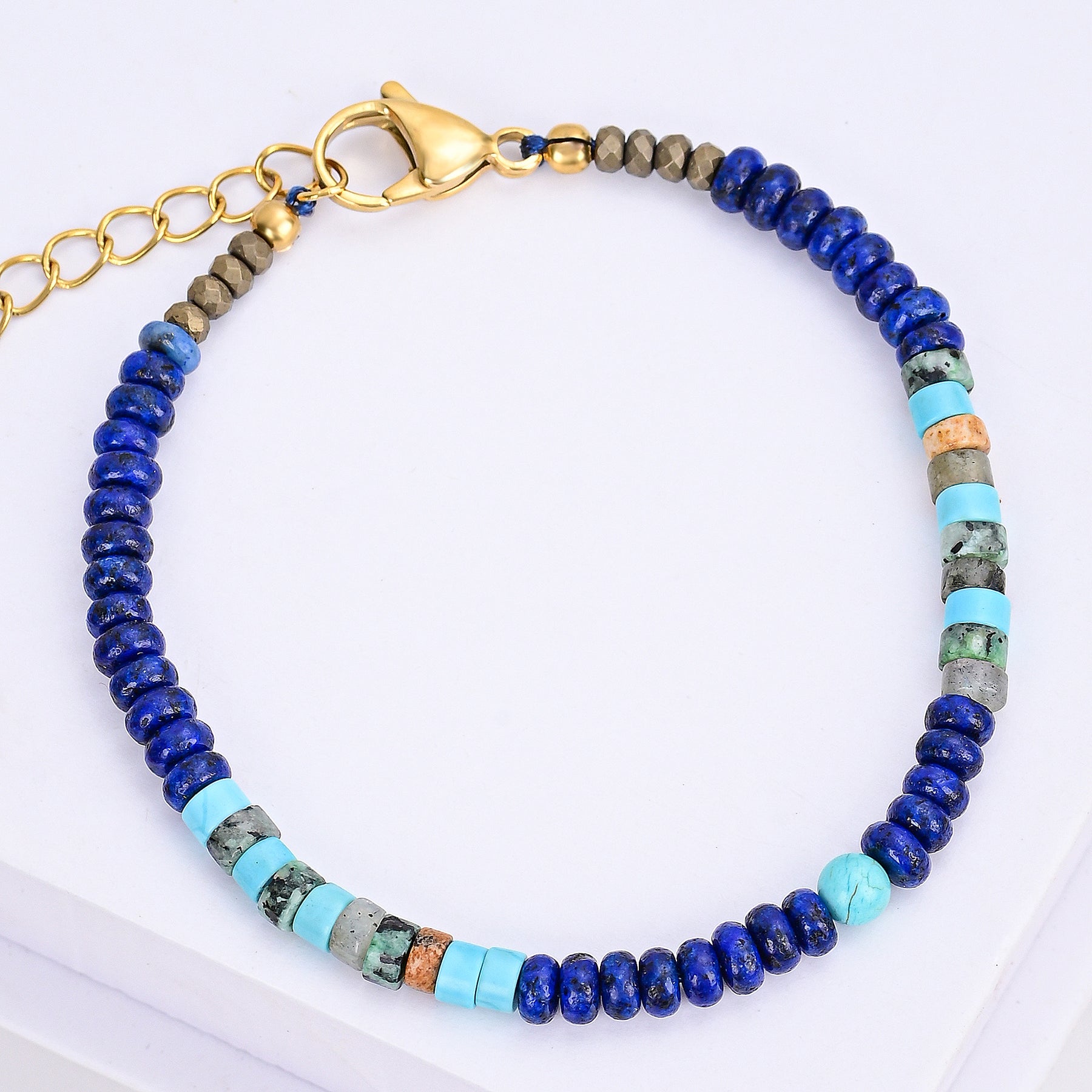 Men's Deep Blue Horizon Bracelet