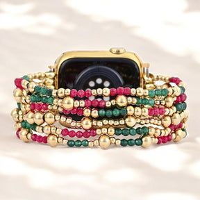 Christmas Glow Stretch Apple Watch Strap