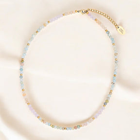 Pastel Harmony Beaded Necklace