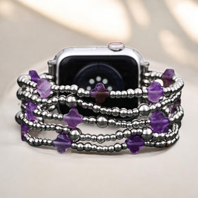 Celestial Charm Cross Stretch Apple Watch Strap