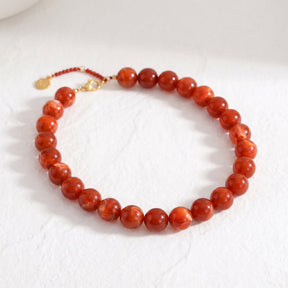Chunky Coastal Beaded Necklace