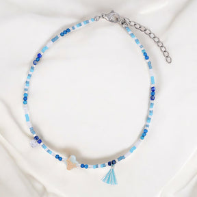 Ocean Breeze Lapis Anklet