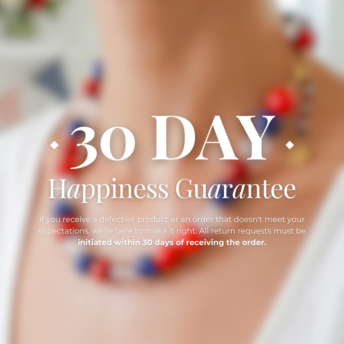 Chunky America's 250 Beaded Necklace