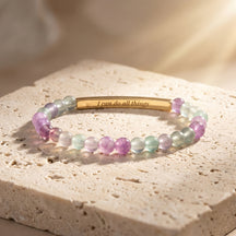 Secret Message Stone Bracelets