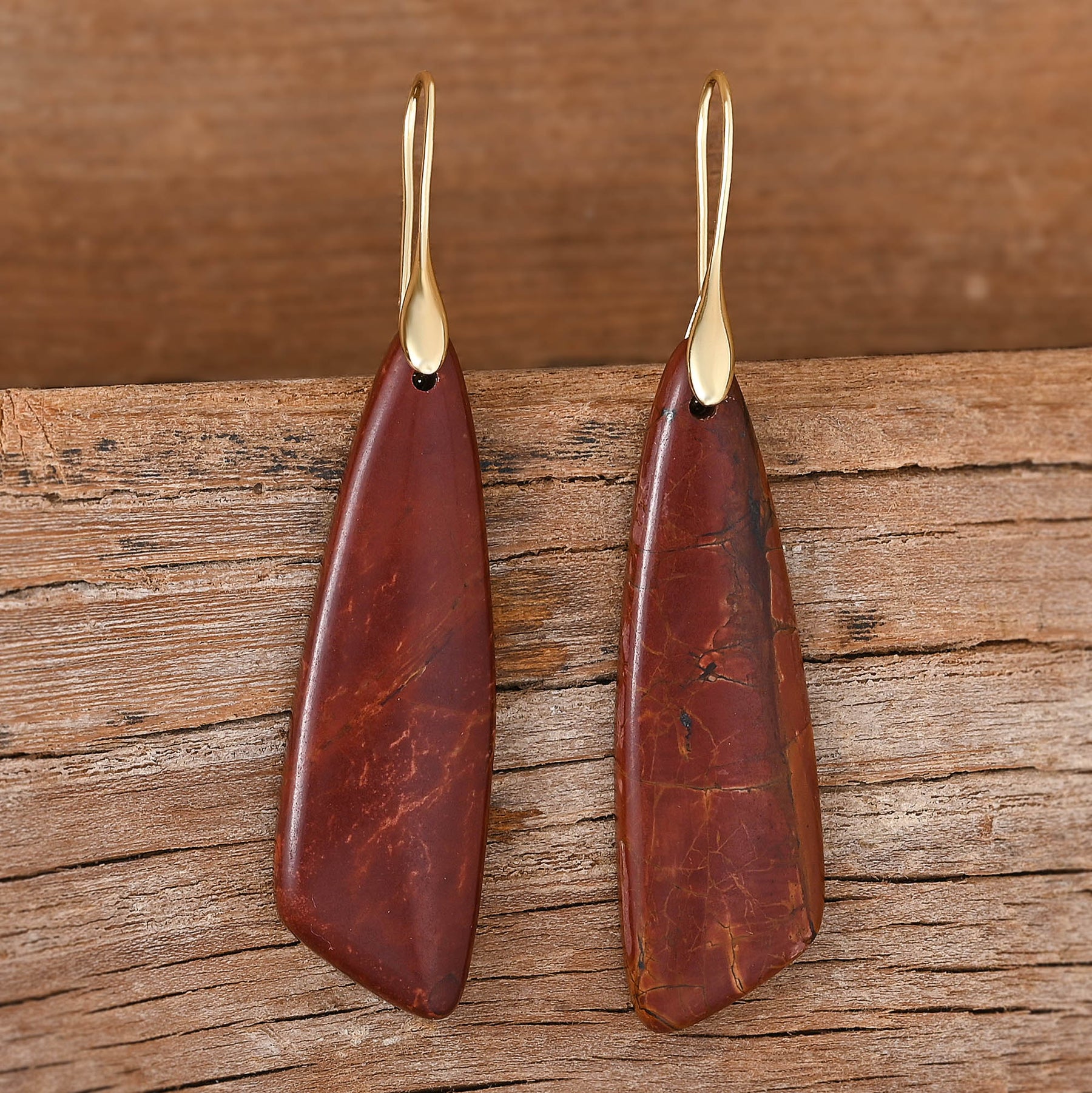Forest Ember Drop Earrings