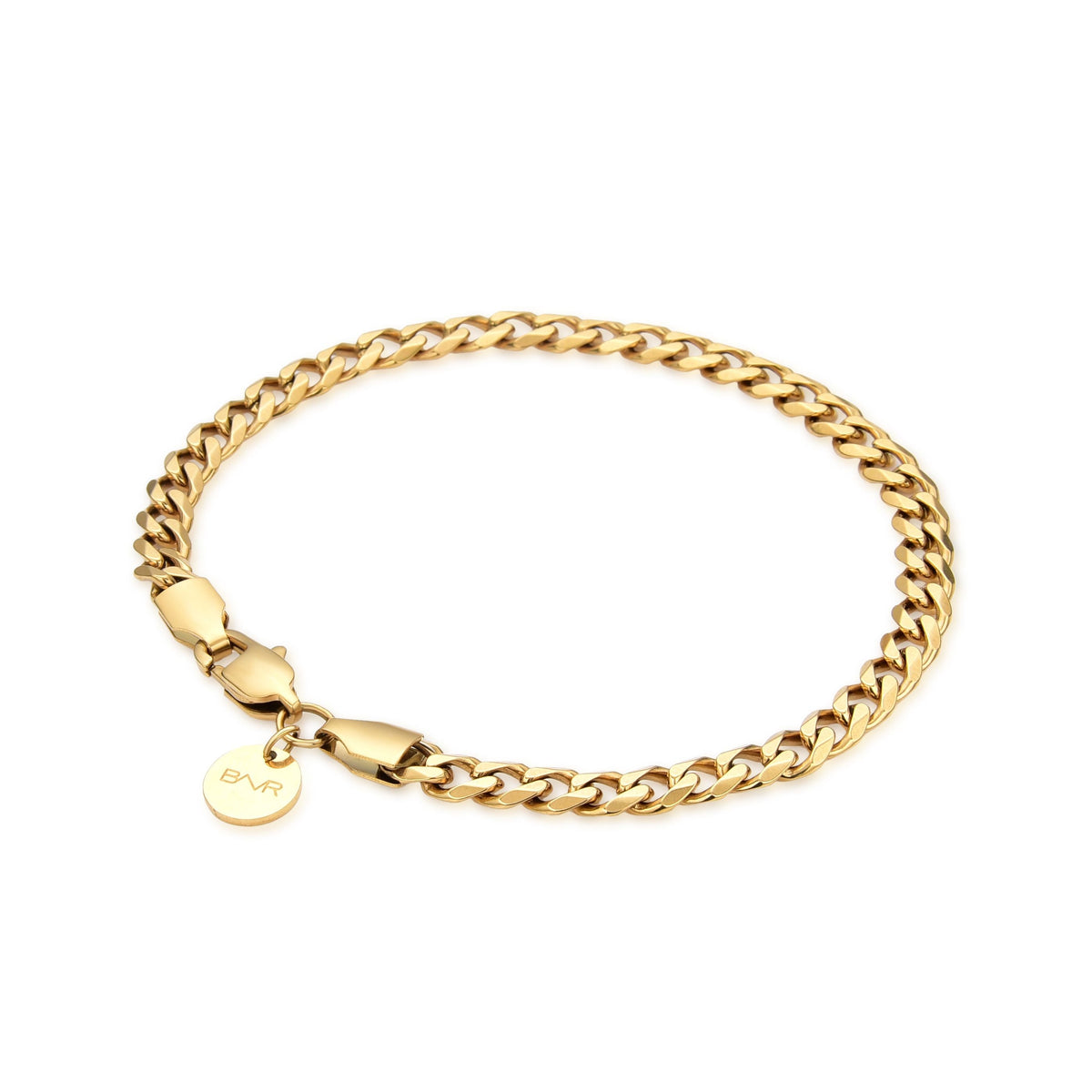 Cuban Bracelet (Gold) 5mm