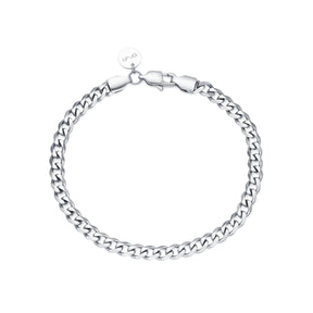 Cuban Bracelet (Silver) 5mm