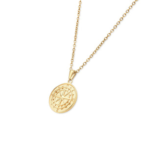 Compass Pendant (Gold)