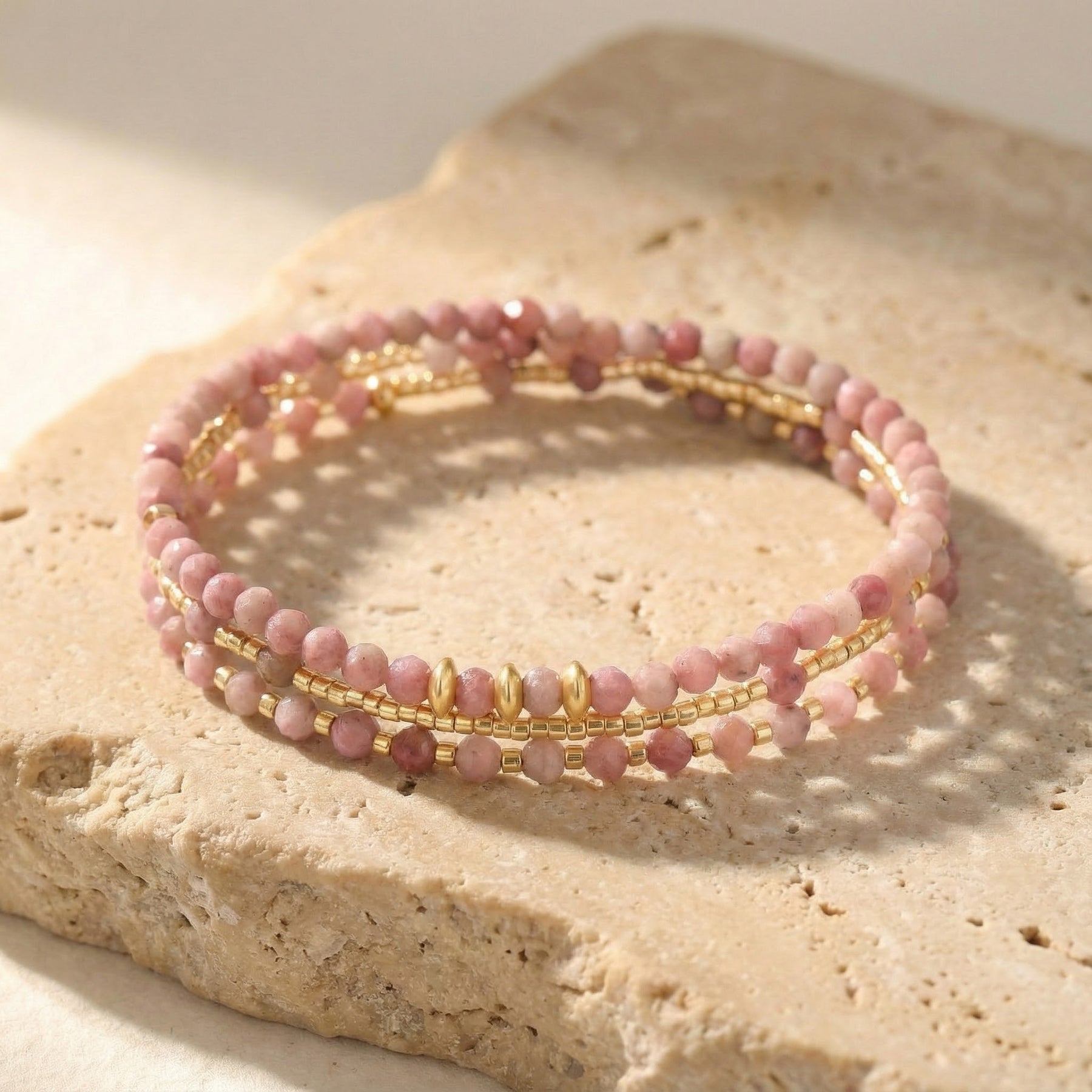 Sunset Blush Multi-Style Bracelet/Necklace