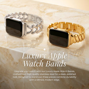 Golden Glamour Luxury Apple Watch Strap