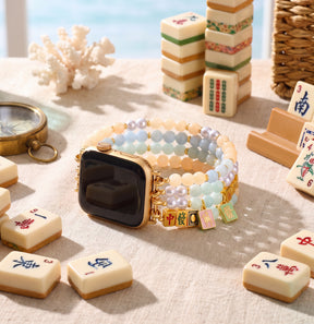 Lucky Mahjong Stretch Apple Watch Strap