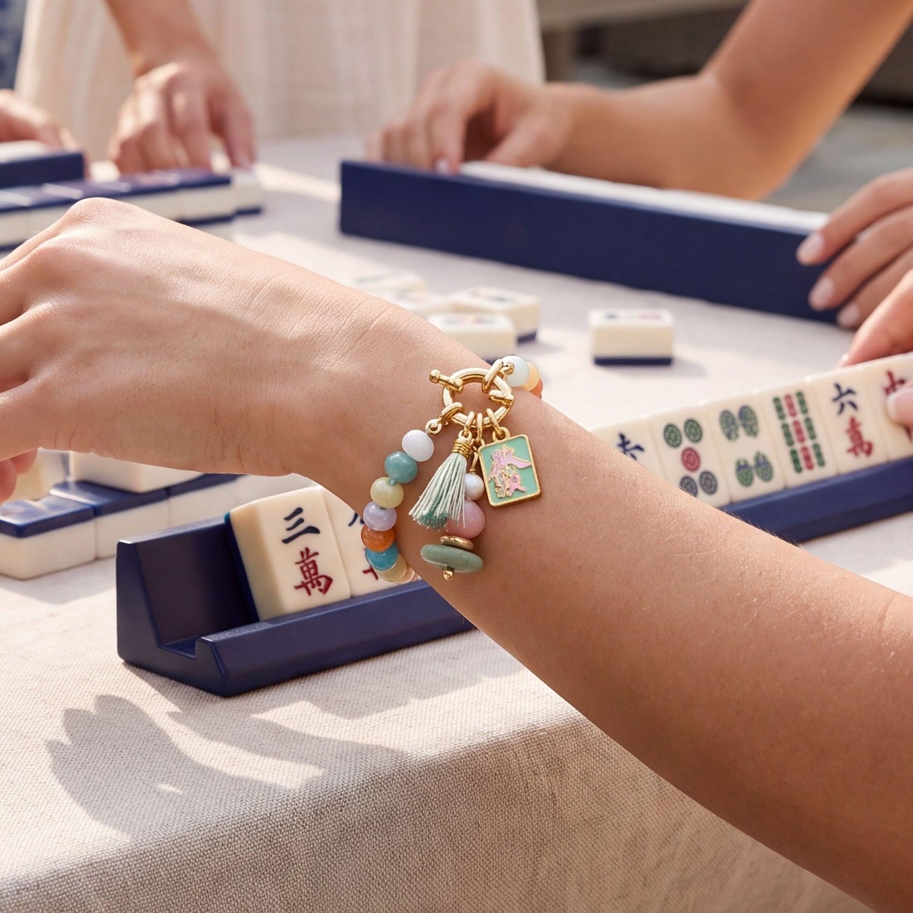 Lucky Mahjong Fortune Bracelet