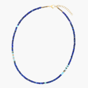 Men's Deep Blue Horizon Necklace