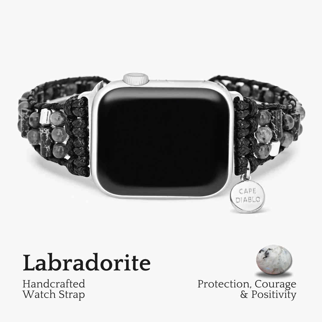 Men's Labradorite Active Apple Watch Strap