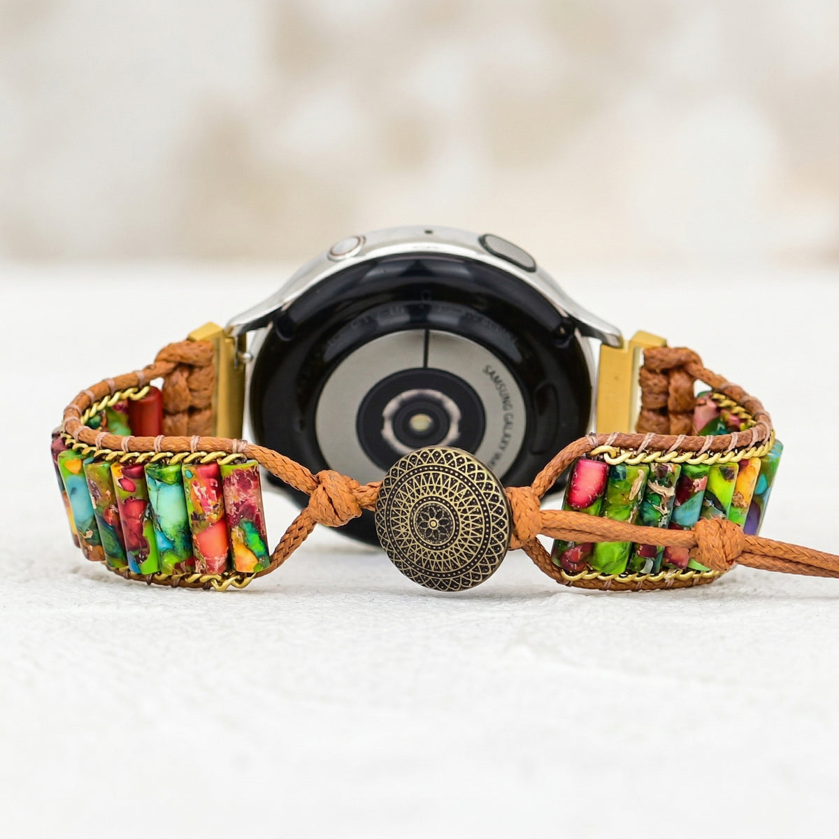 Rainforest Jasper Samsung Galaxy Watch Strap