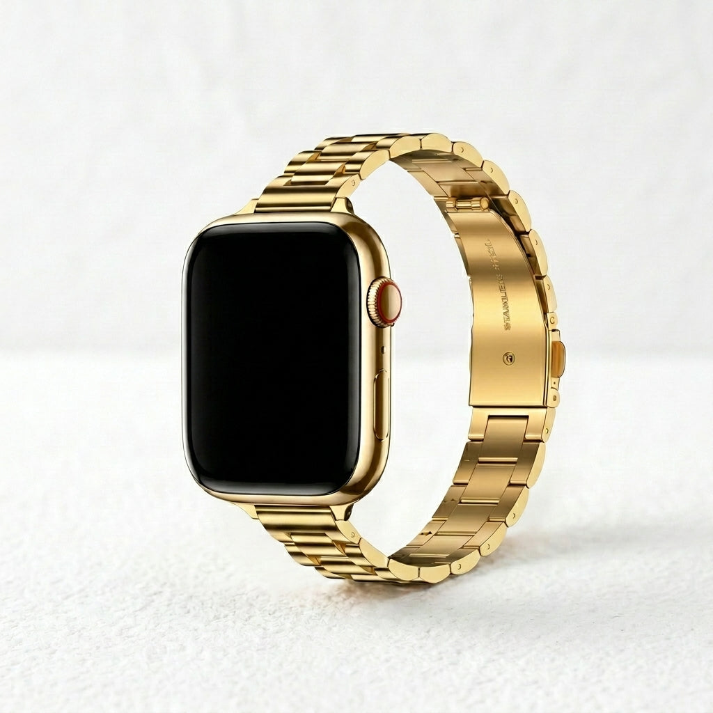 Classic Gold Luxury Apple Watch Strap